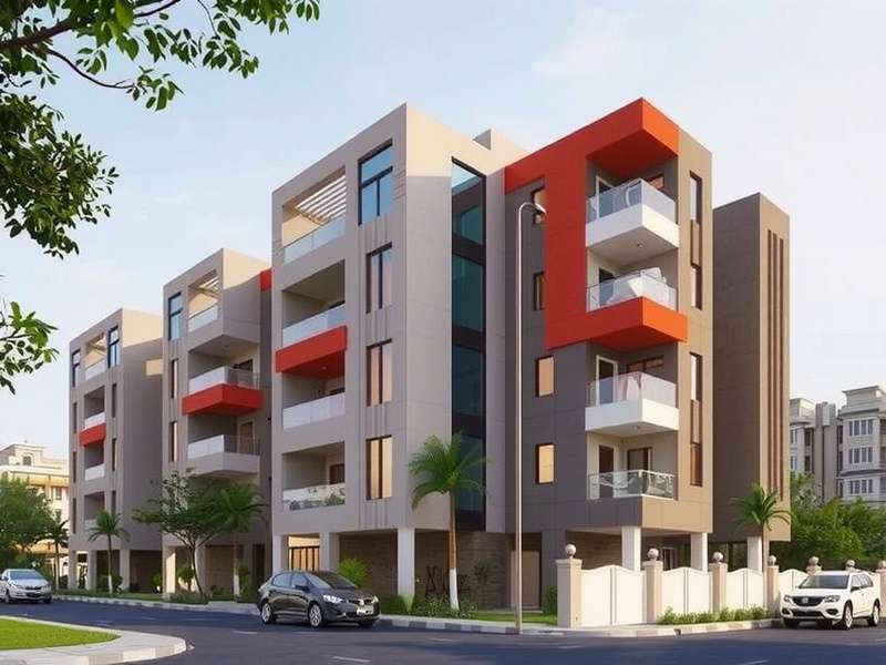 Industrial warehouse interior