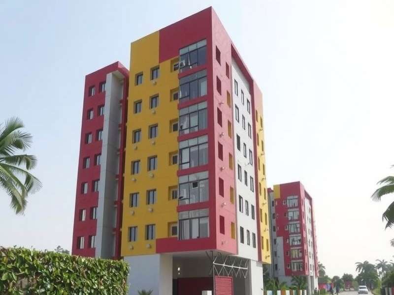 Commercial building exterior