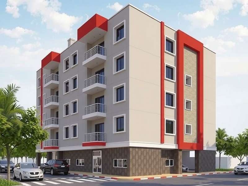 Construction project management meeting